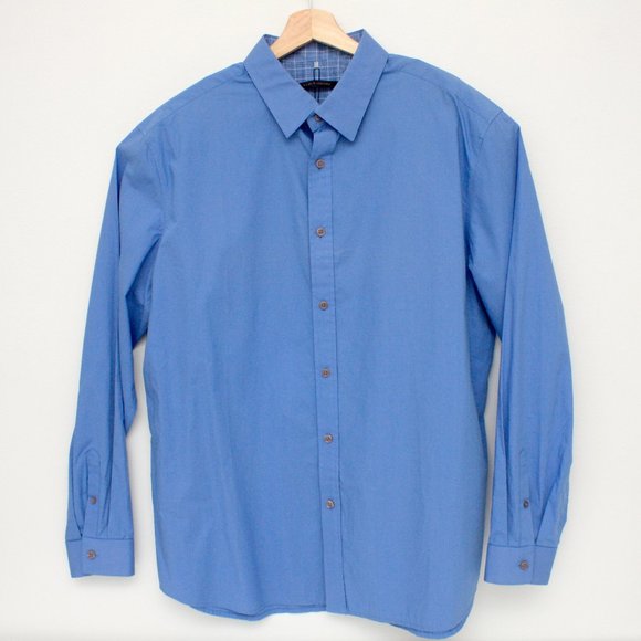 Elie Tahari Mens Button Front Kenneth Shirt XLTG - Picture 1 of 7
